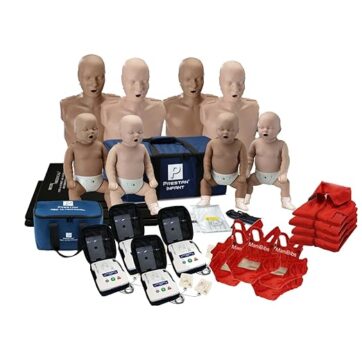4X Training Kit: 4 AEDs, 4 Adults, 4 Infants with Feedback (Diversity Pack)