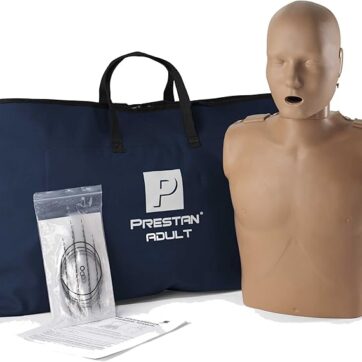 PRESTAN Adult Manikin with Feedback, Single (Dark Skin)