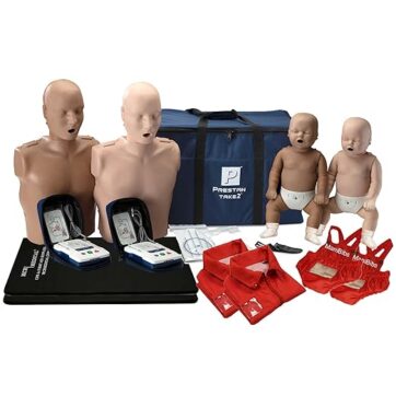2X TRAINING KIT: 2 AEDs, 2 Adults, 2 Infants with Feedback (Diversity Pack)