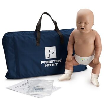 PRESTANT Infant Manikin with Feedback, Single (Dark Skin)